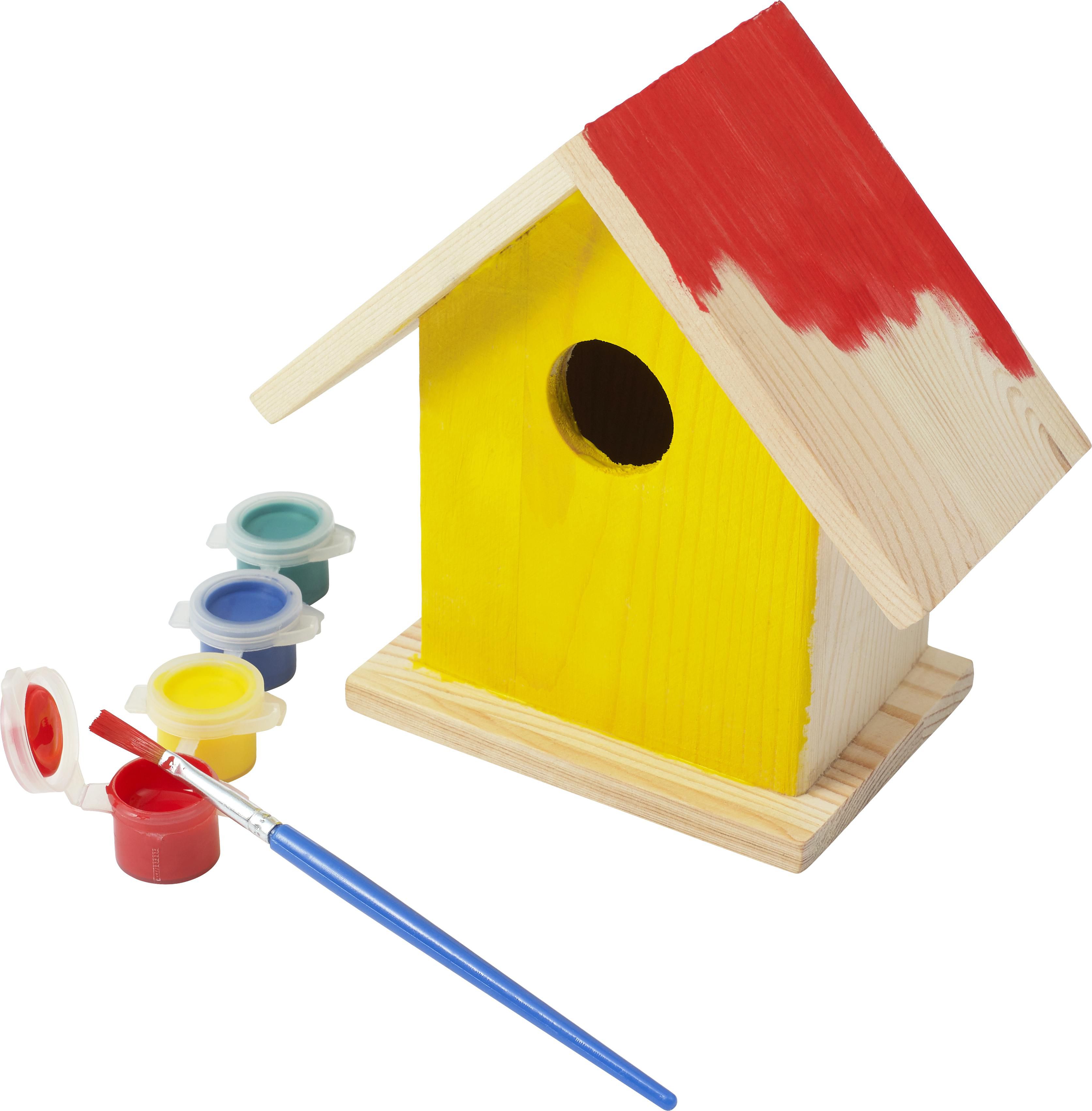 Set de casita de pájaros de madera Wesley
