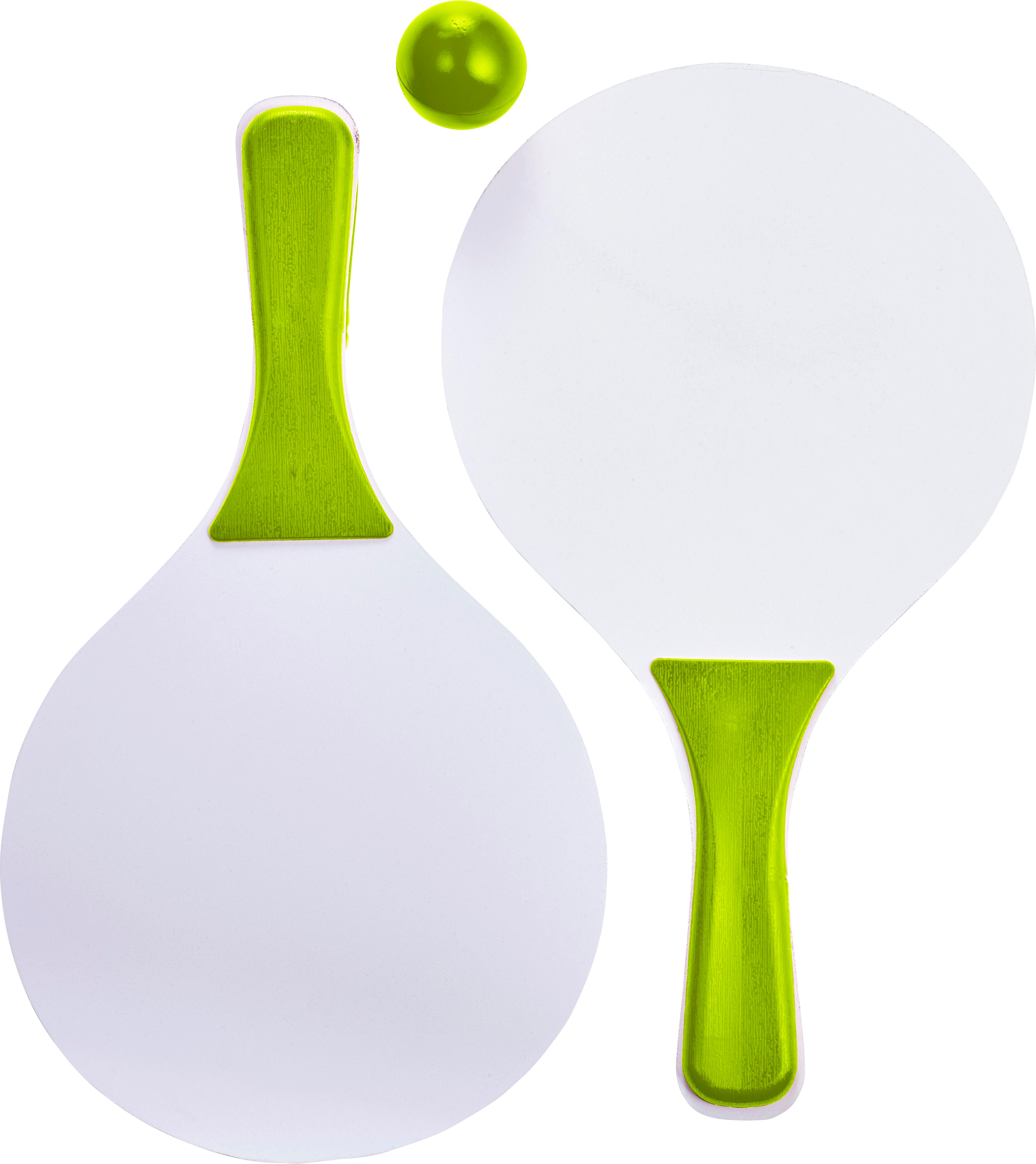 Set de palas de madera y pelota Eliza