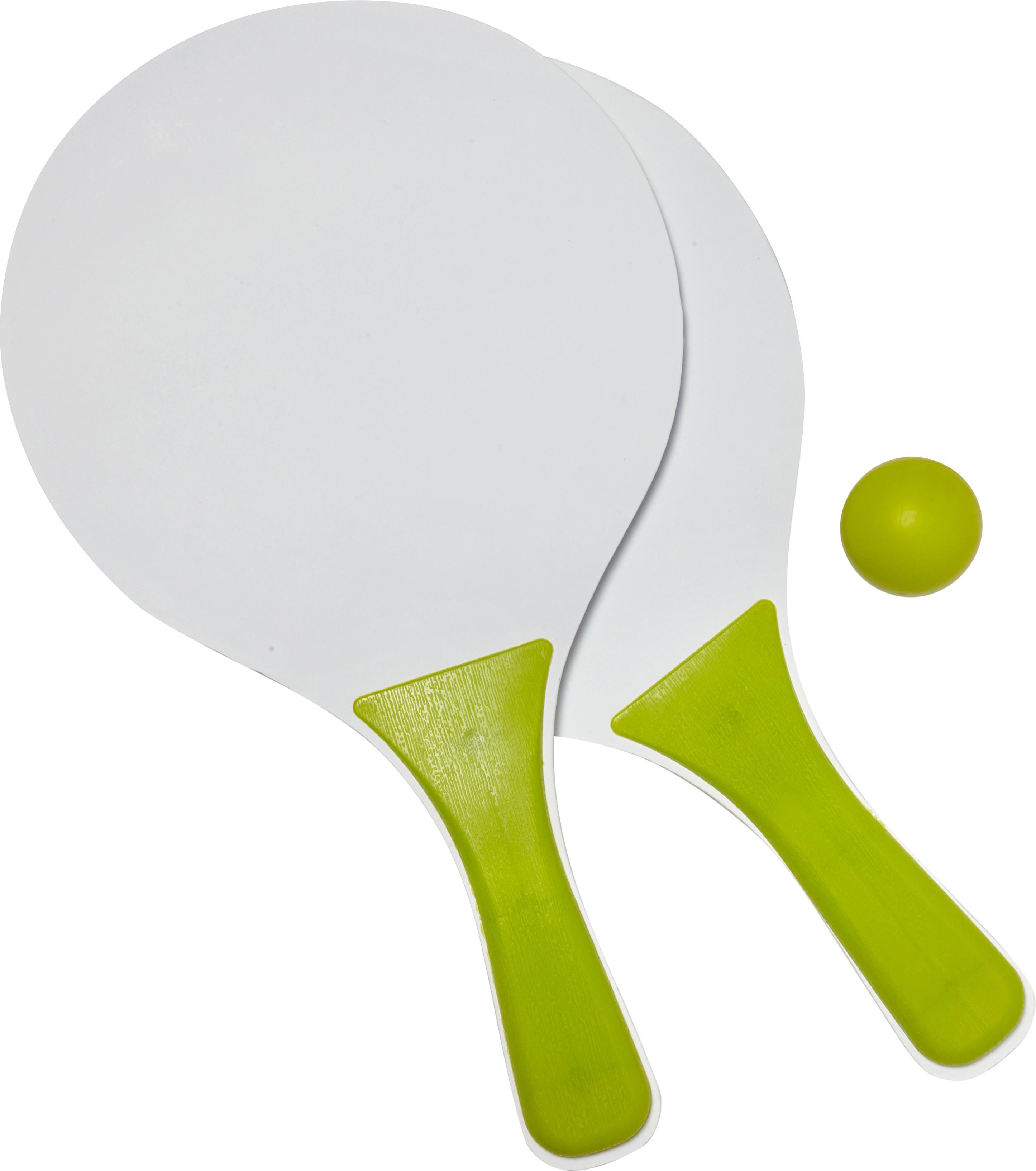 Set de palas de madera y pelota Eliza
