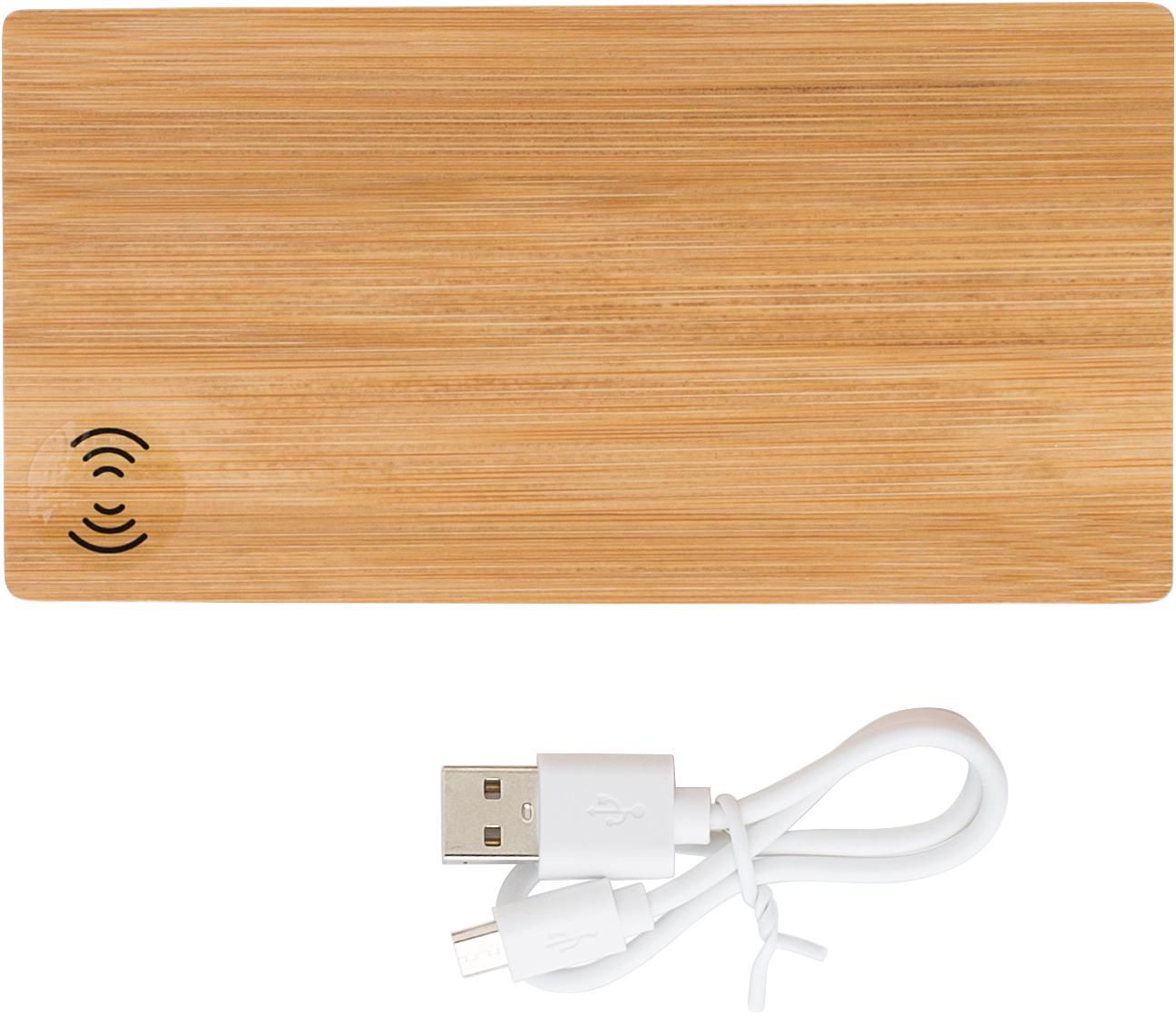 Power Bank inalámbrico de bambú Walter