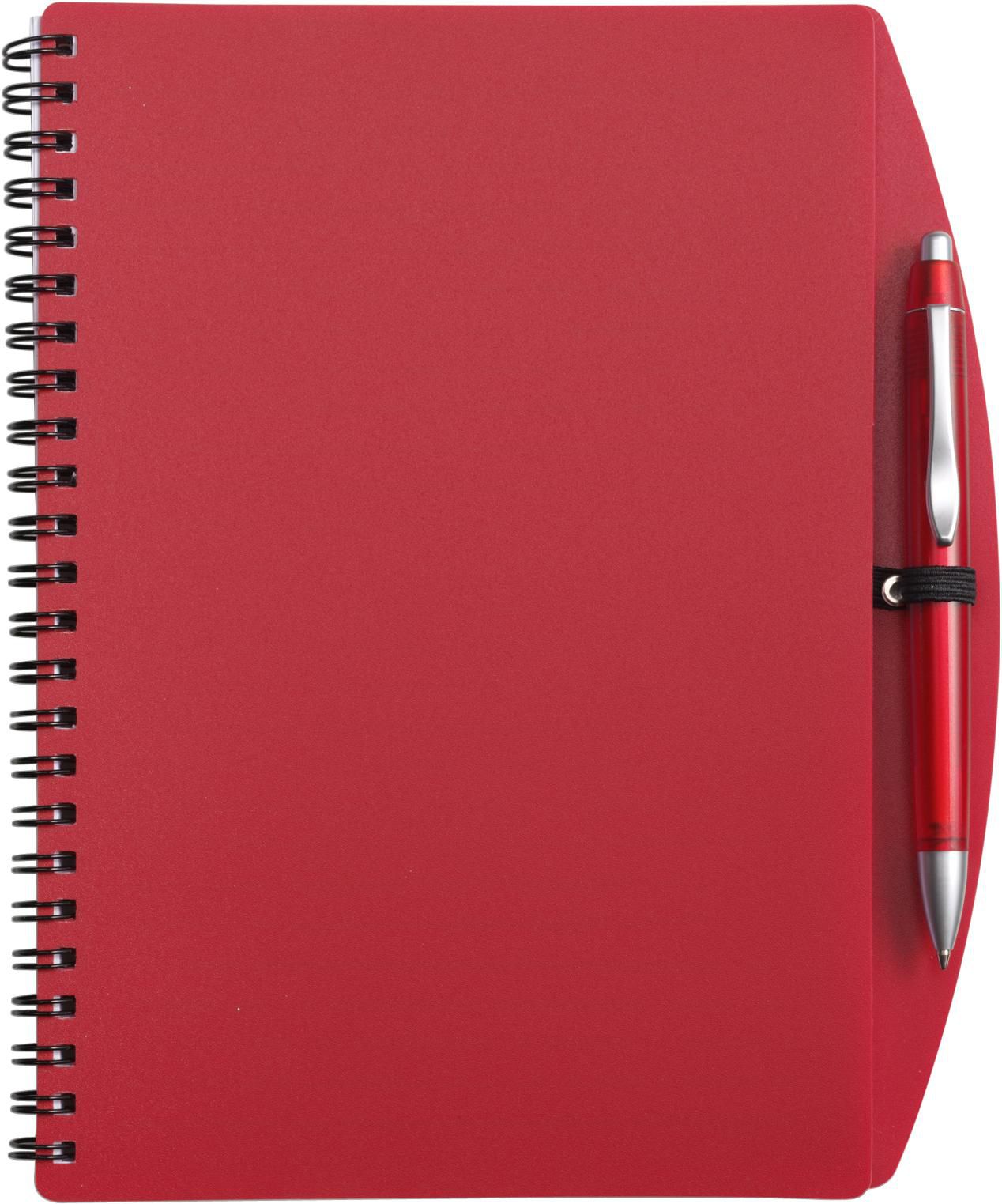 Libreta de PP y bolígrafo Solana