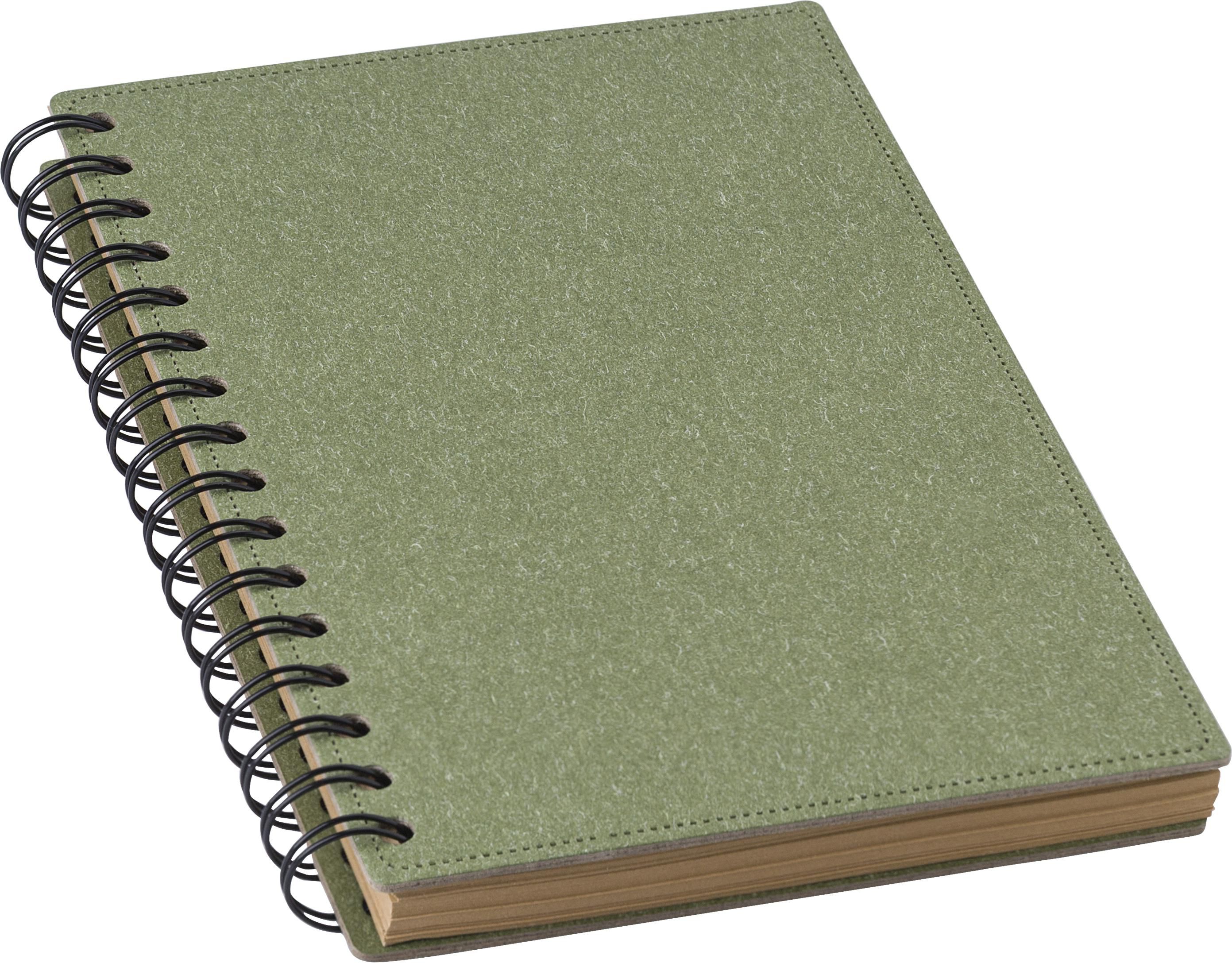 Cuaderno de cartón reciclado Caleb
