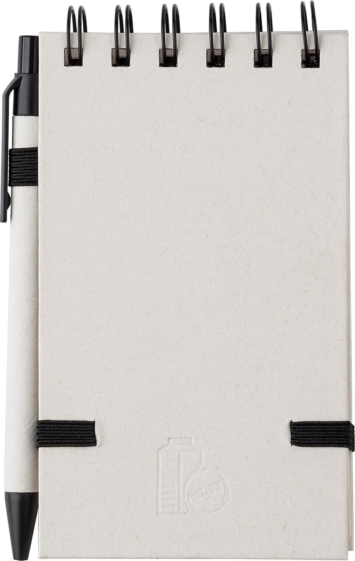 Cuaderno de cartón de leche reciclado Martha