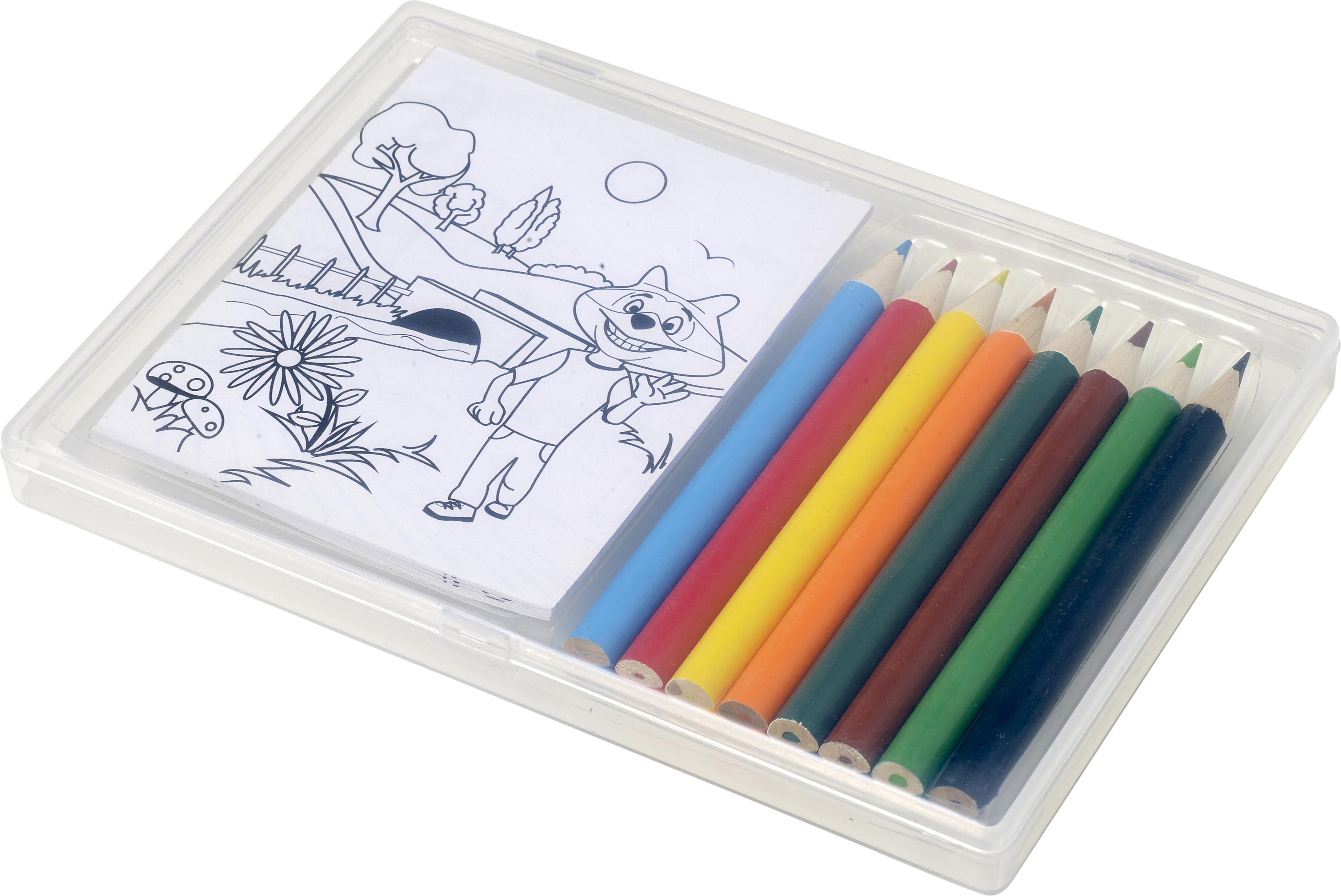 Set de PP para colorear Adita