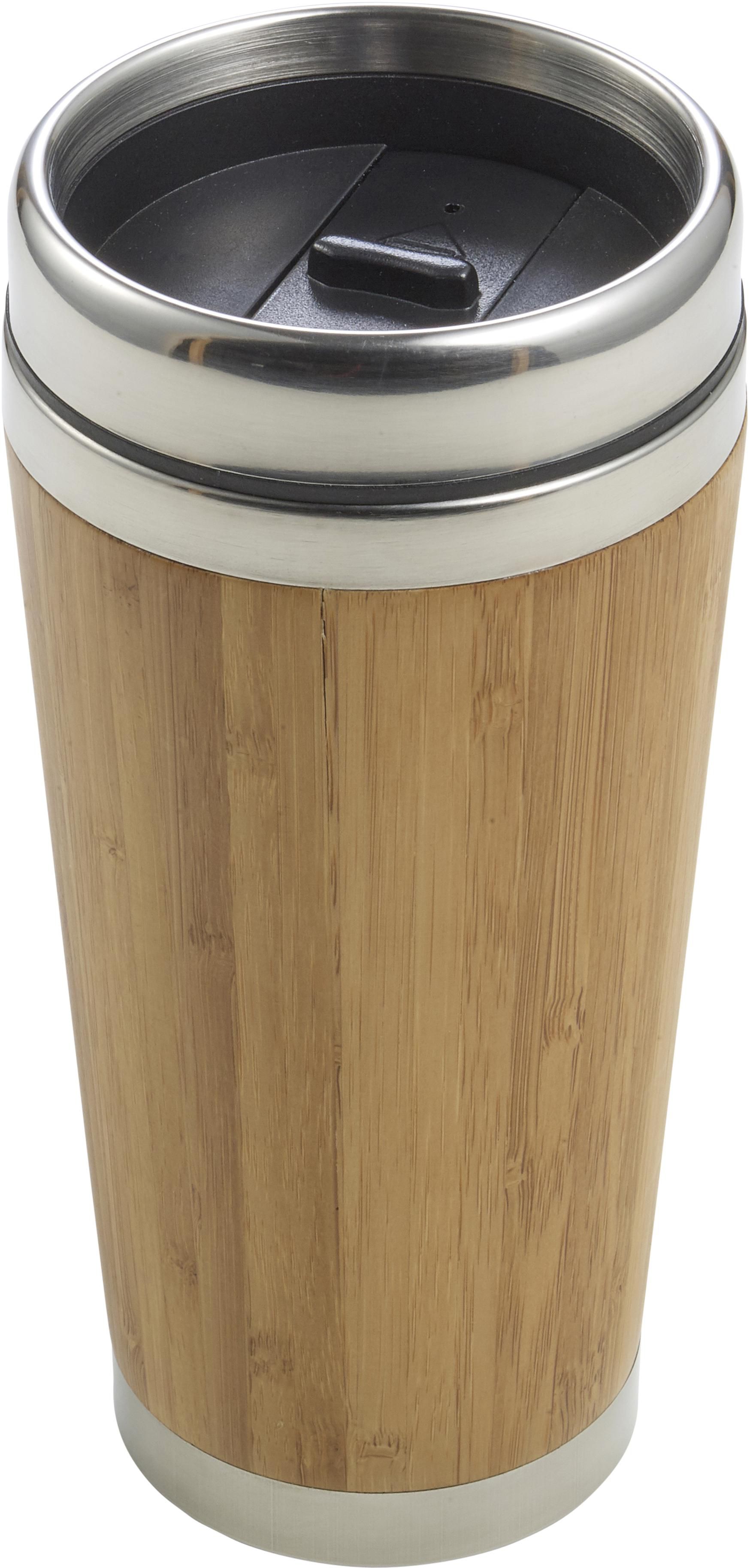 Vaso termo de bambú y acero inox. Sabine