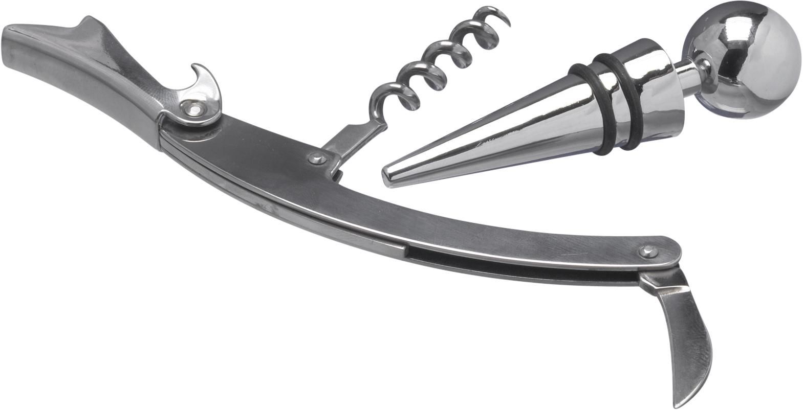 Set de vino de acero inox. Eve