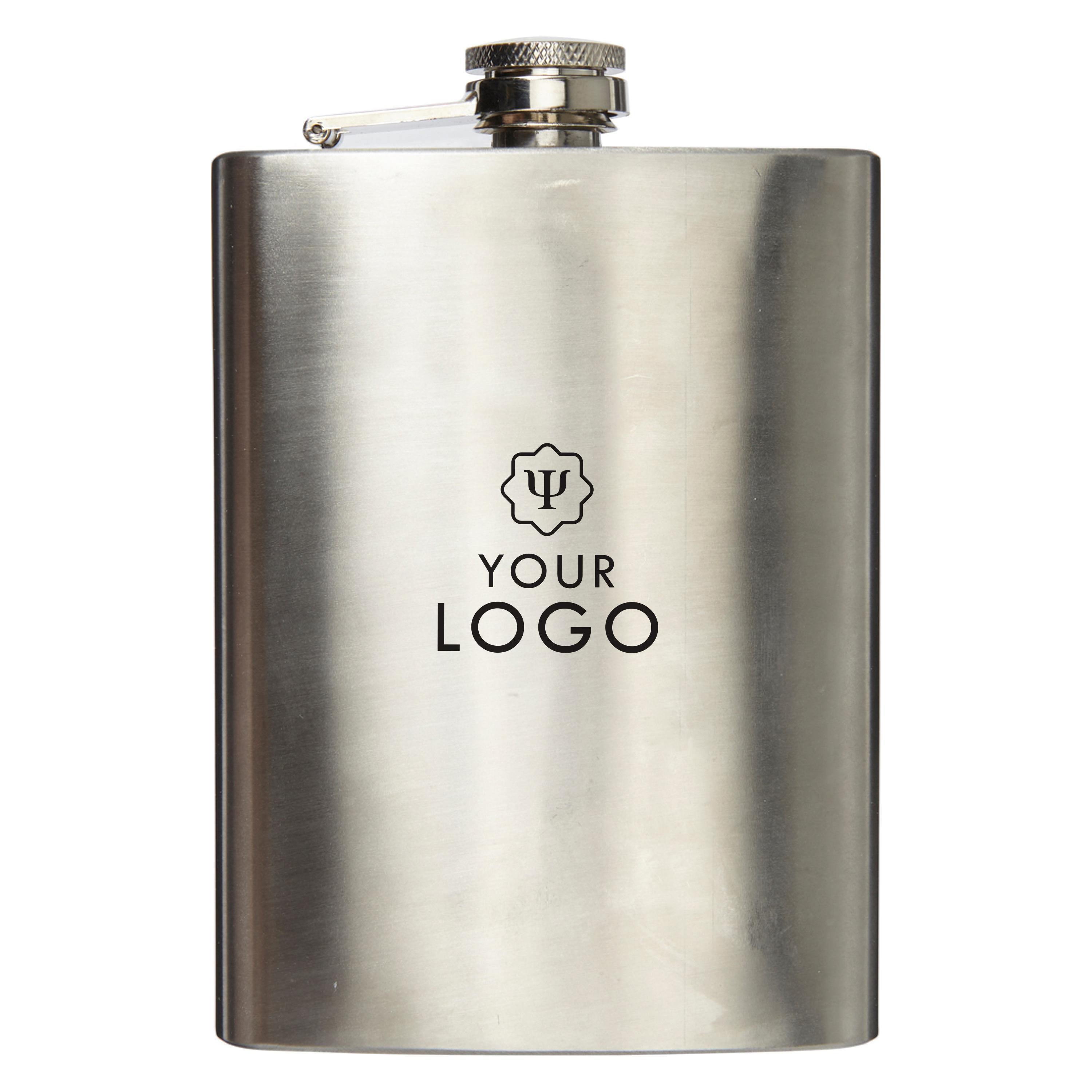 Petaca de acero inox. Benedict