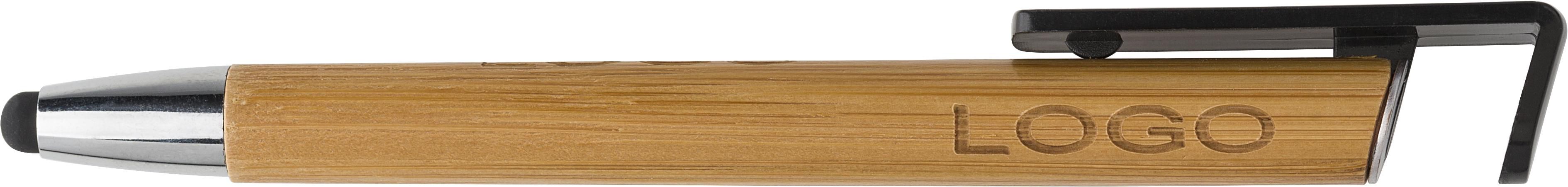 Bolígrafo de bambú 3 en 1 Colette