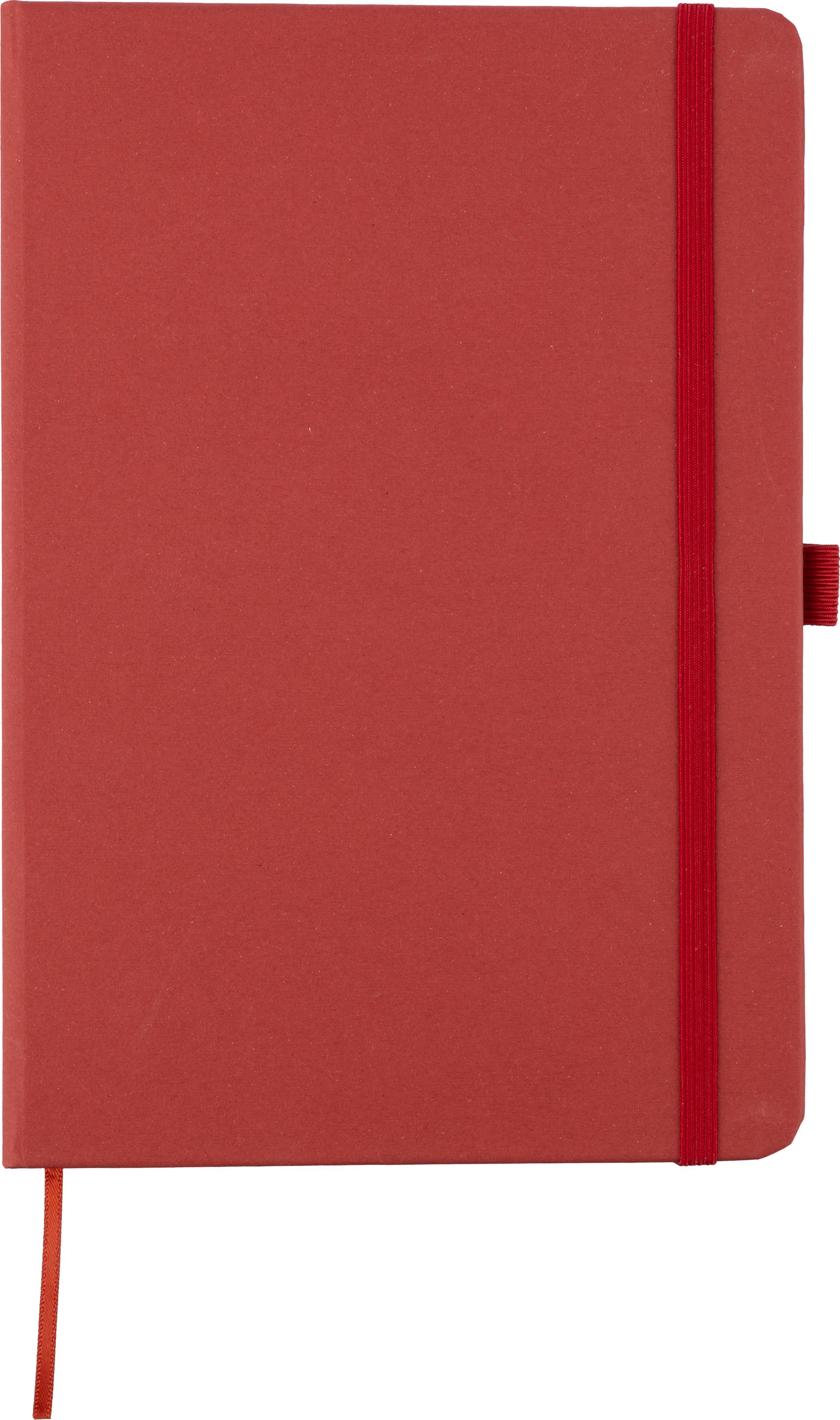 Cuaderno de biorresiduos reciclados y cartón Gertrud