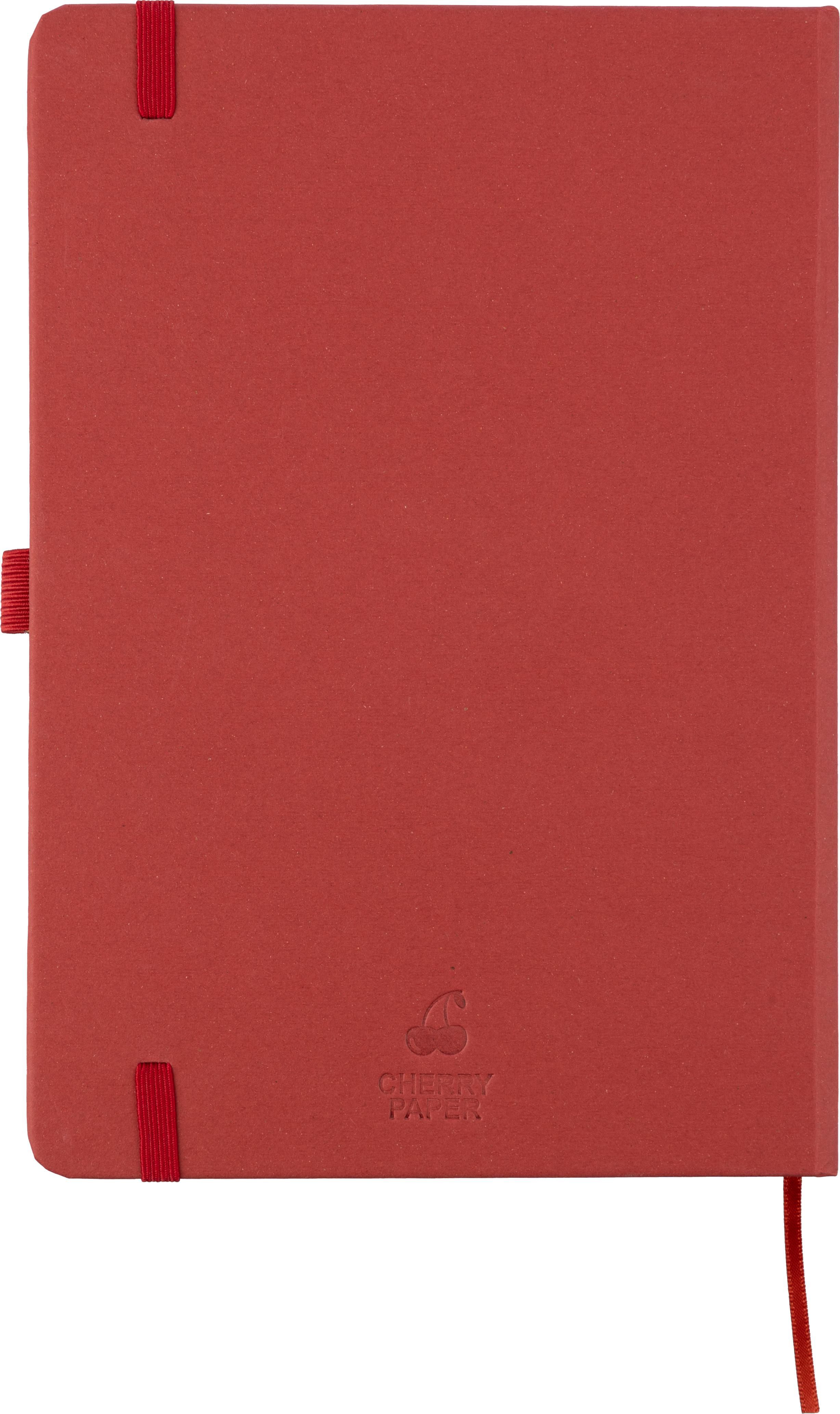 Cuaderno de biorresiduos reciclados y cartón Gertrud