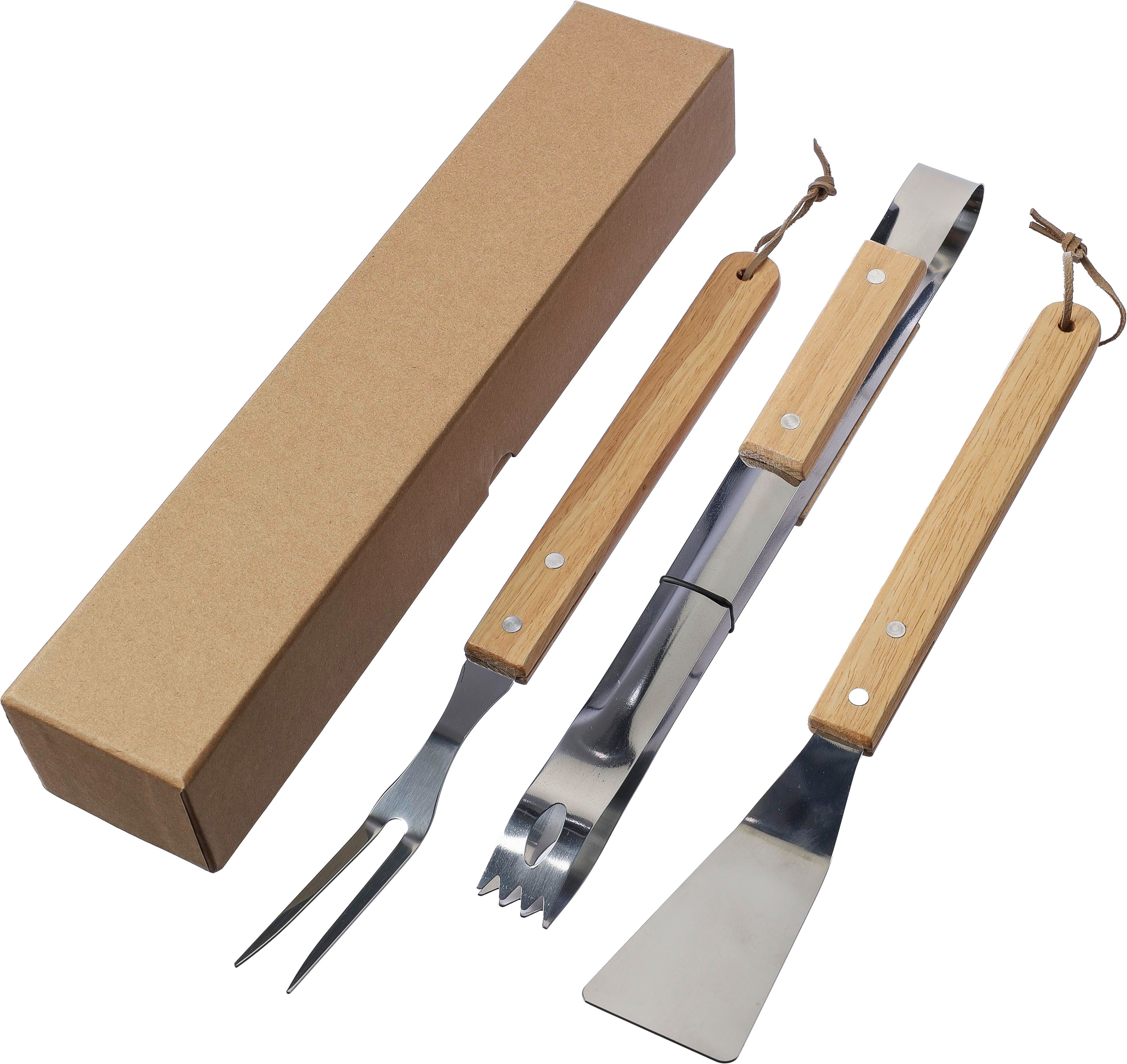 Set de bbq. de acero inox. Kaitlyn