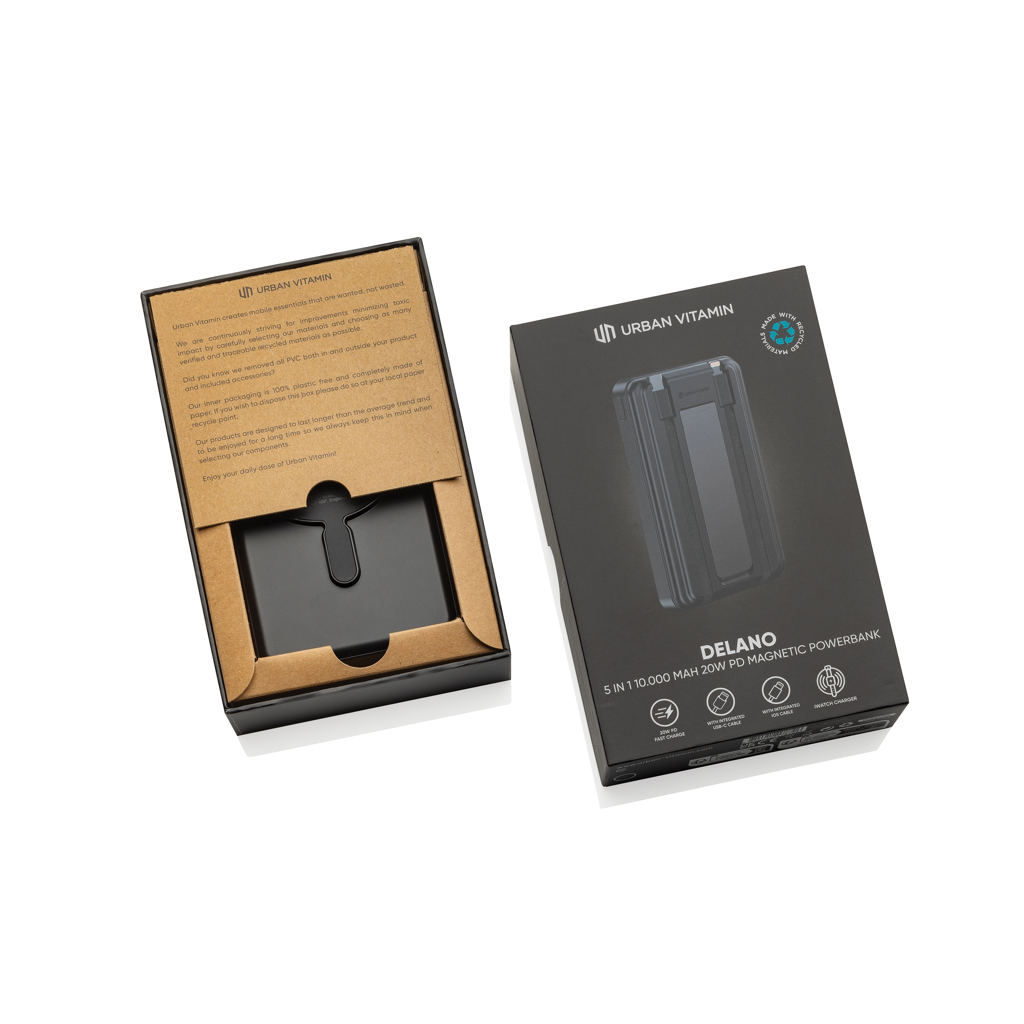 Urban Vitamin Delano 5 en 1 powerbank magnético