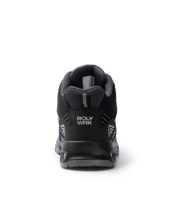ROLY ZAPATO LABORAL GISKAN T/48 NEGRO/MARINO