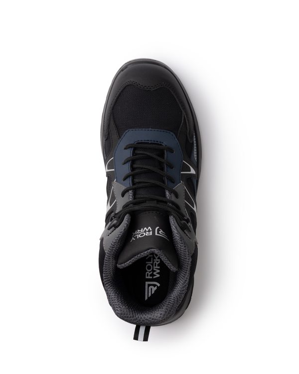 ROLY ZAPATO LABORAL GISKAN T/48 NEGRO/MARINO
