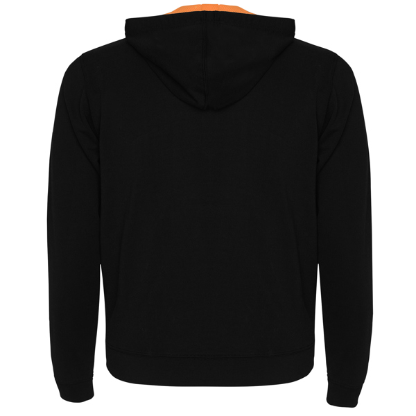 ROLY SUDADERA FUJI T/XXL GRIS VIGORE/NARANJA FLUOR