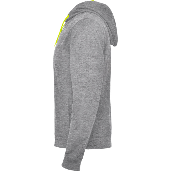 ROLY SUDADERA FUJI T/XXL GRIS VIGORE/NARANJA FLUOR