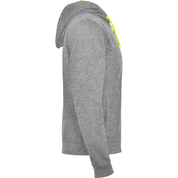 ROLY SUDADERA FUJI T/XXL GRIS VIGORE/NARANJA FLUOR