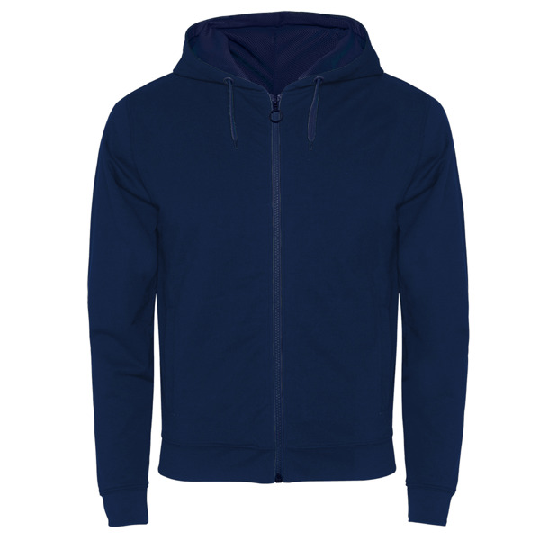 ROLY SUDADERA FUJI T/XXL GRIS VIGORE/NARANJA FLUOR