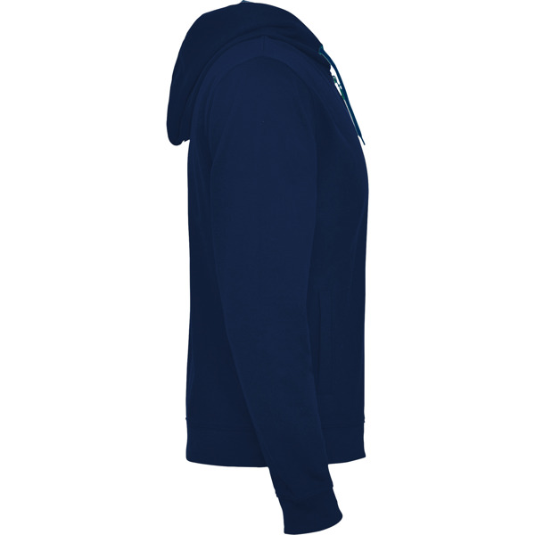 ROLY SUDADERA FUJI T/XXL GRIS VIGORE/NARANJA FLUOR