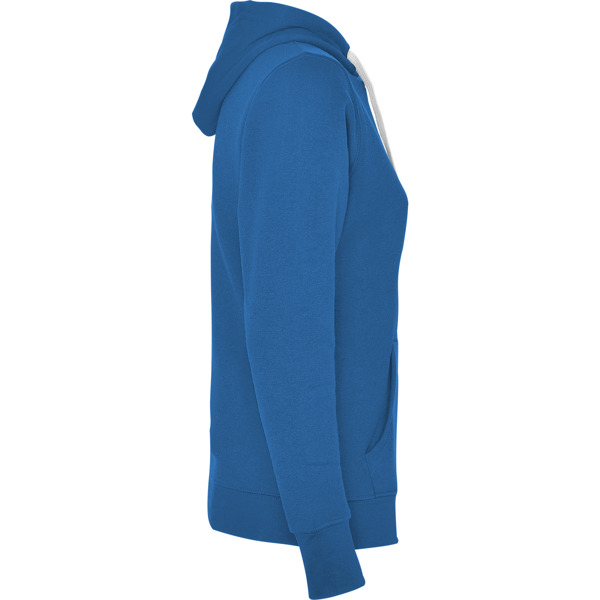 ROLY SUDADERA URBAN WOMAN CON CAPUCHA T/XXL ROSETON/PURPURA