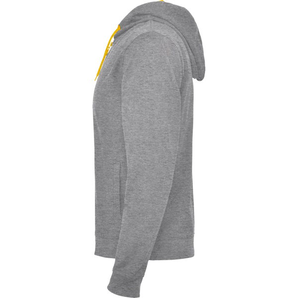ROLY SUDADERA FUJI T/XXL GRIS VIGORE/NARANJA FLUOR