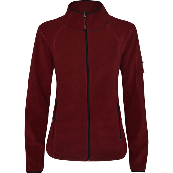 ROLY MICROPOLAR LUCIANE WOMAN T/L GRANATE