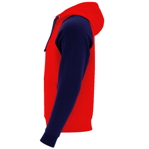 ROLY SUDADERA BADET T/3XL ROJO/MARINO