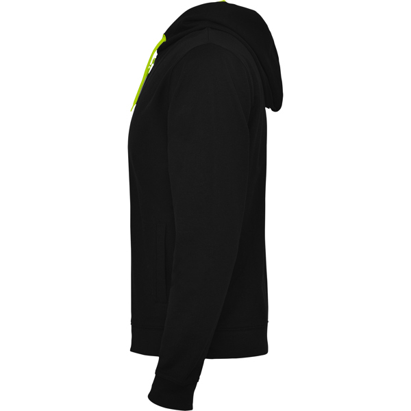 ROLY SUDADERA FUJI T/XXL GRIS VIGORE/NARANJA FLUOR