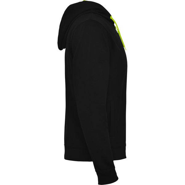 ROLY SUDADERA FUJI T/XXL GRIS VIGORE/NARANJA FLUOR