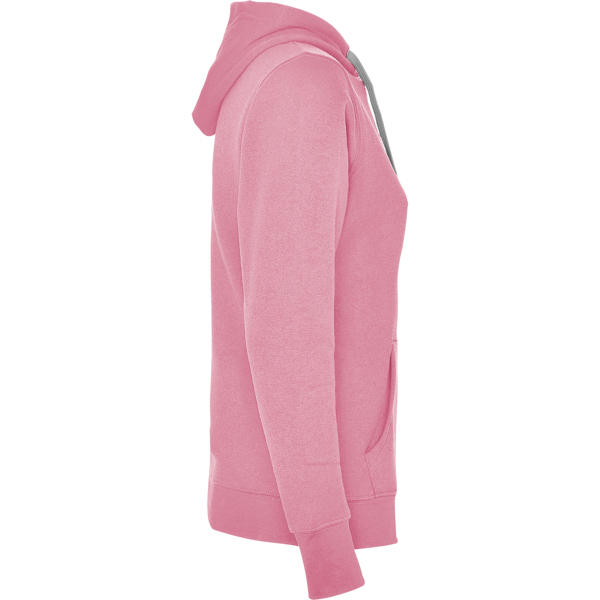 ROLY SUDADERA URBAN WOMAN CON CAPUCHA T/XXL ROSETON/PURPURA