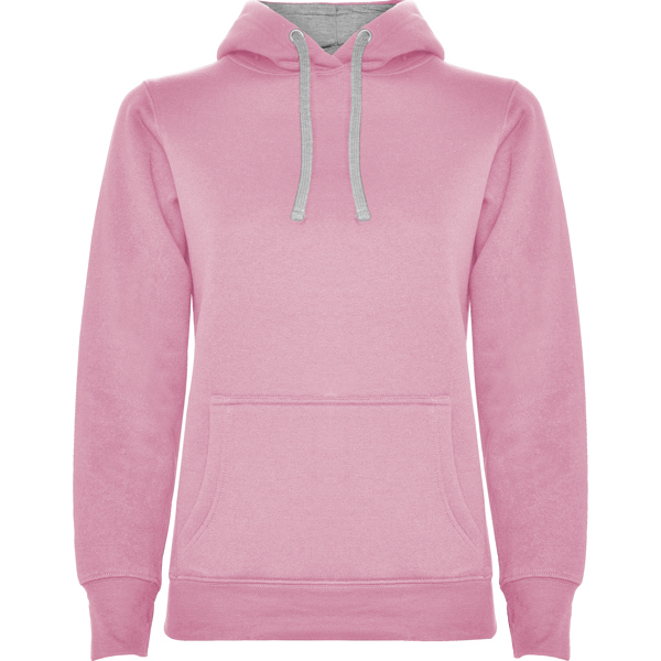 ROLY SUDADERA URBAN WOMAN CON CAPUCHA T/XXL ROSETON/PURPURA