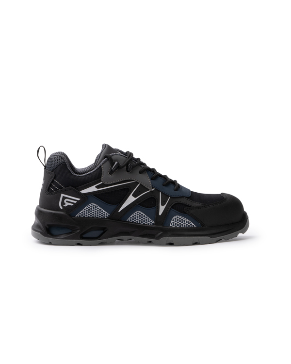 ROLY ZAPATO LABORAL KERCUS T/48 NEGRO/MARINO