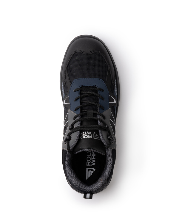ROLY ZAPATO LABORAL KERCUS T/48 NEGRO/MARINO