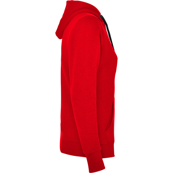ROLY SUDADERA URBAN WOMAN CON CAPUCHA T/XXL ROSETON/PURPURA