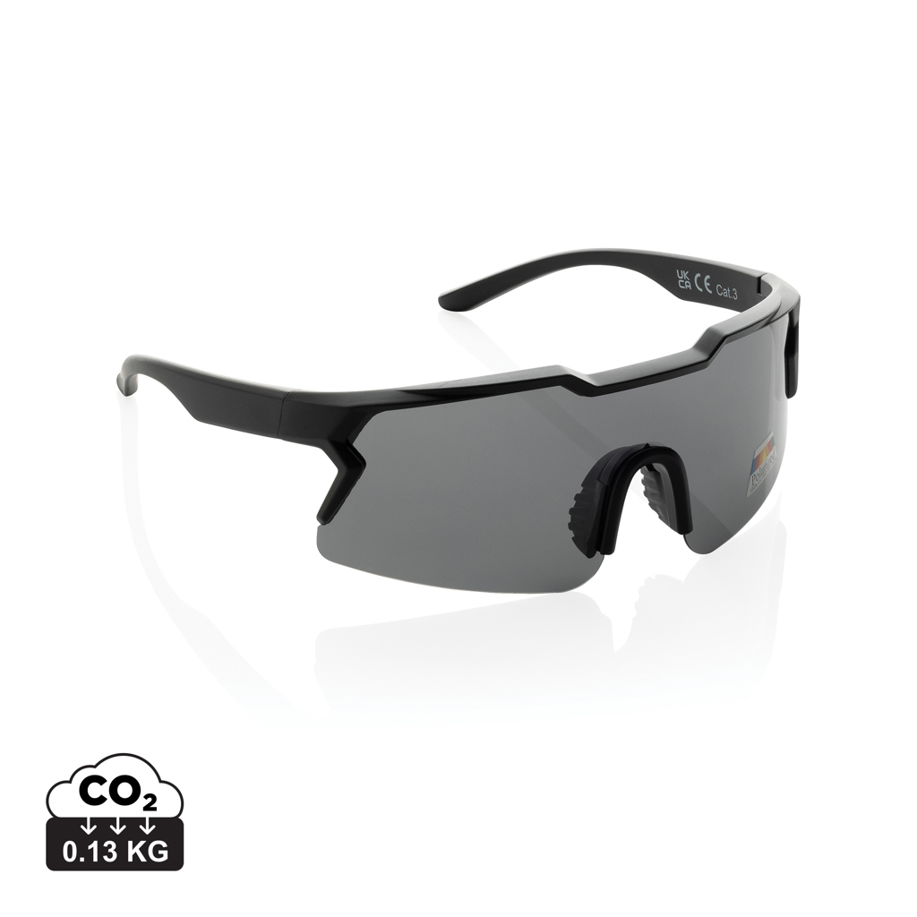 SproShield Gafas de sol deportivas con lentes polarizadas