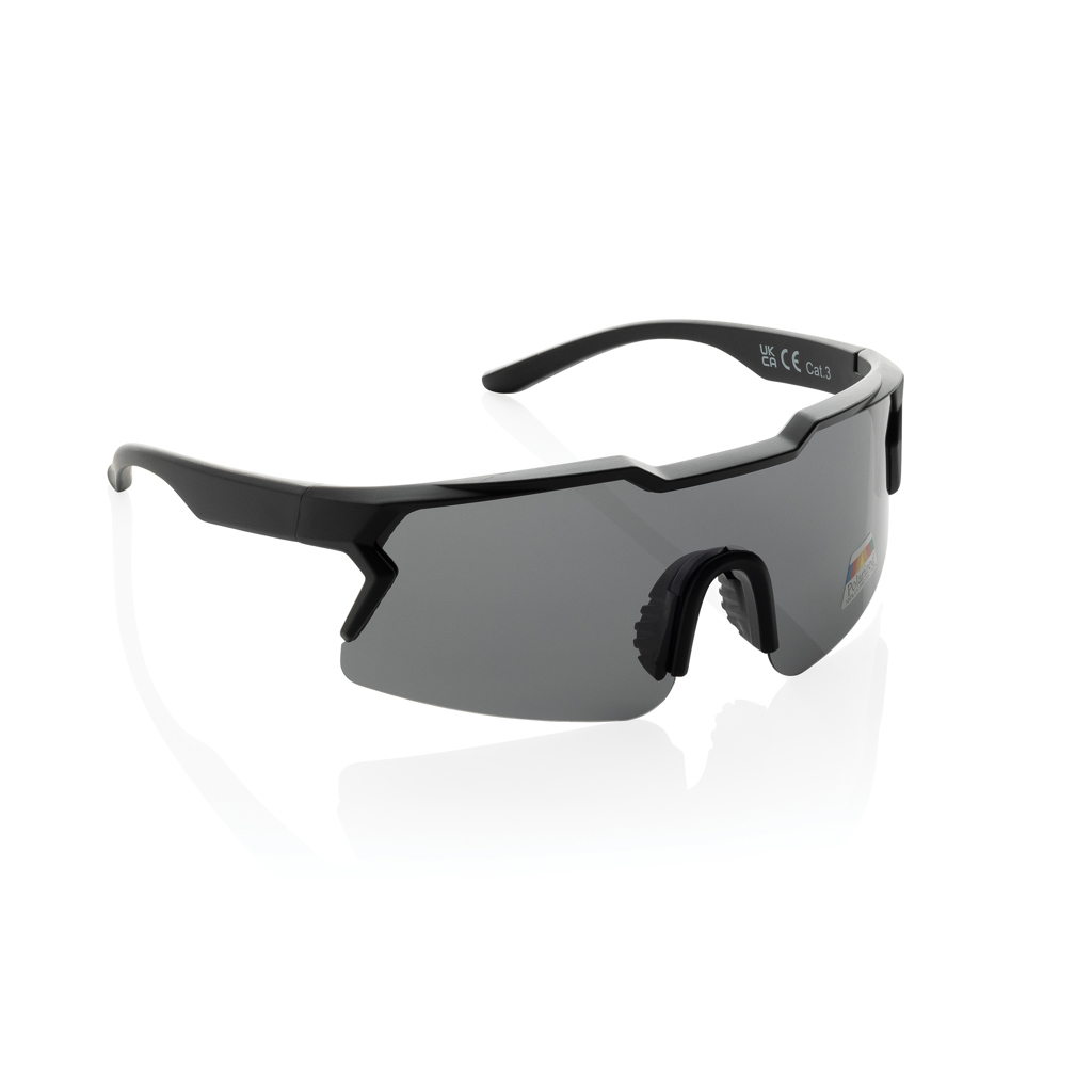 SproShield Gafas de sol deportivas con lentes polarizadas