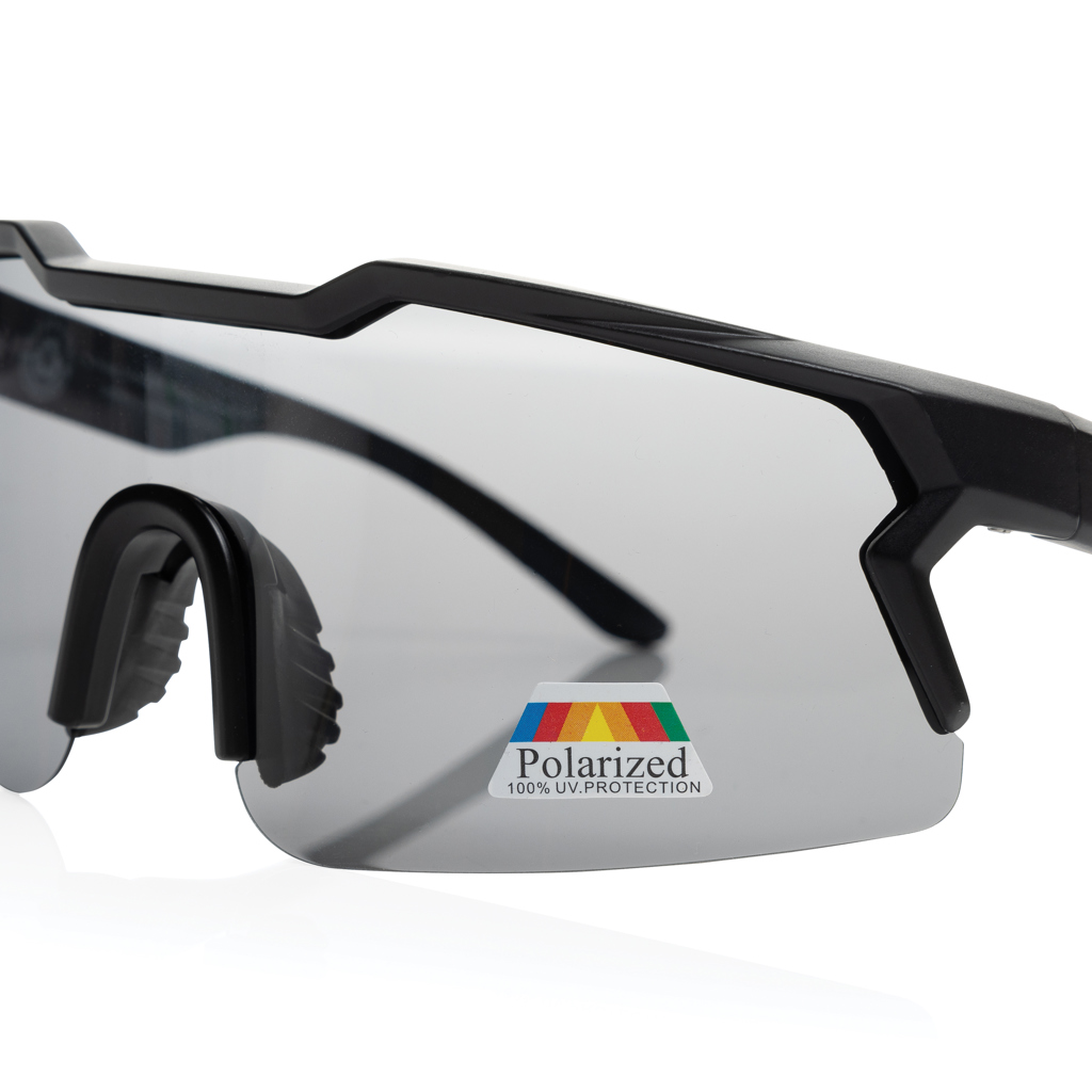 SproShield Gafas de sol deportivas con lentes polarizadas