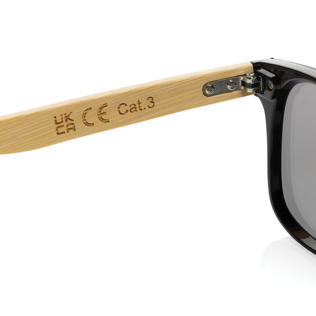 Prism Gafas de sol de plástico reciclado RCS y bambú