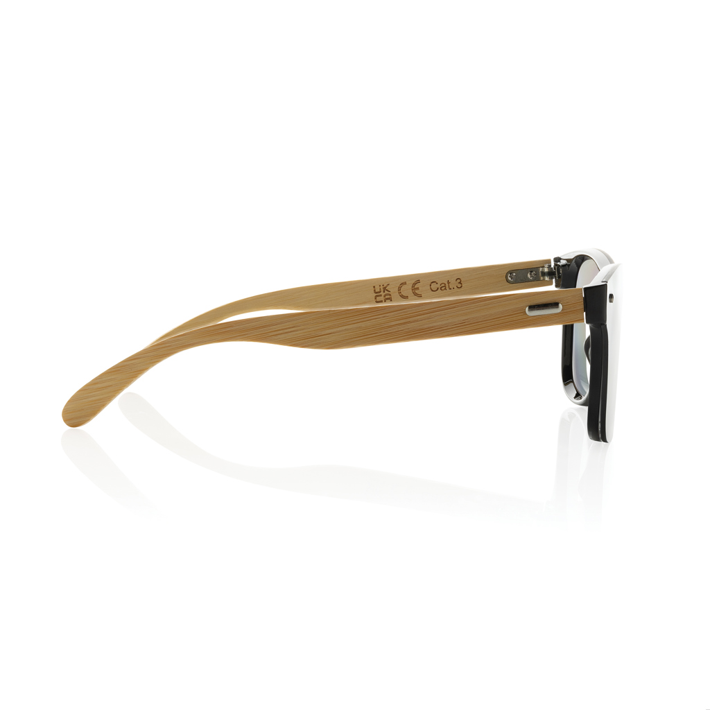 Prism Gafas de sol de plástico reciclado RCS y bambú