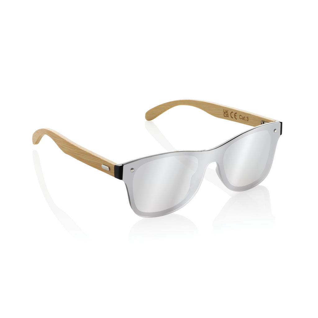 Prism Gafas de sol de plástico reciclado RCS y bambú