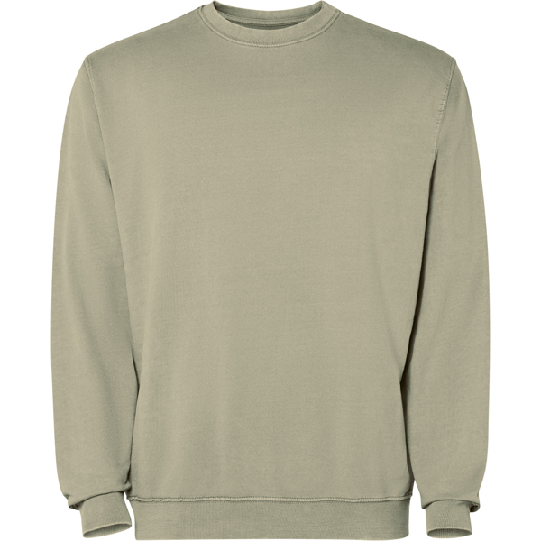ROLY SUDADERA JAYA T/3XL VERDE PATO LAVADO