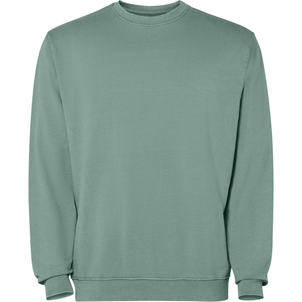 ROLY SUDADERA JAYA T/3XL VERDE PATO LAVADO