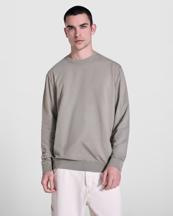 ROLY SUDADERA JAYA T/3XL VERDE PATO LAVADO