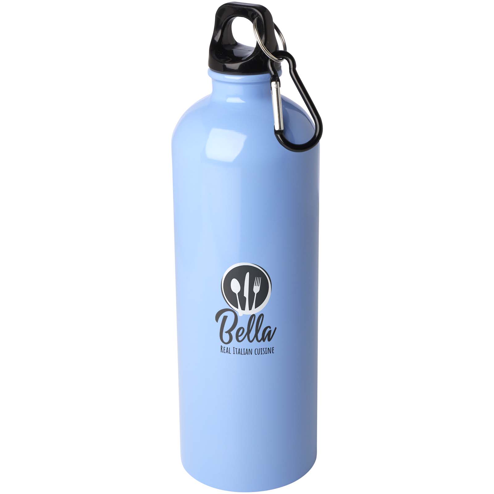 Bidón de 750 ml de acero inoxidable con certificado RCS con mosquetón Oregon