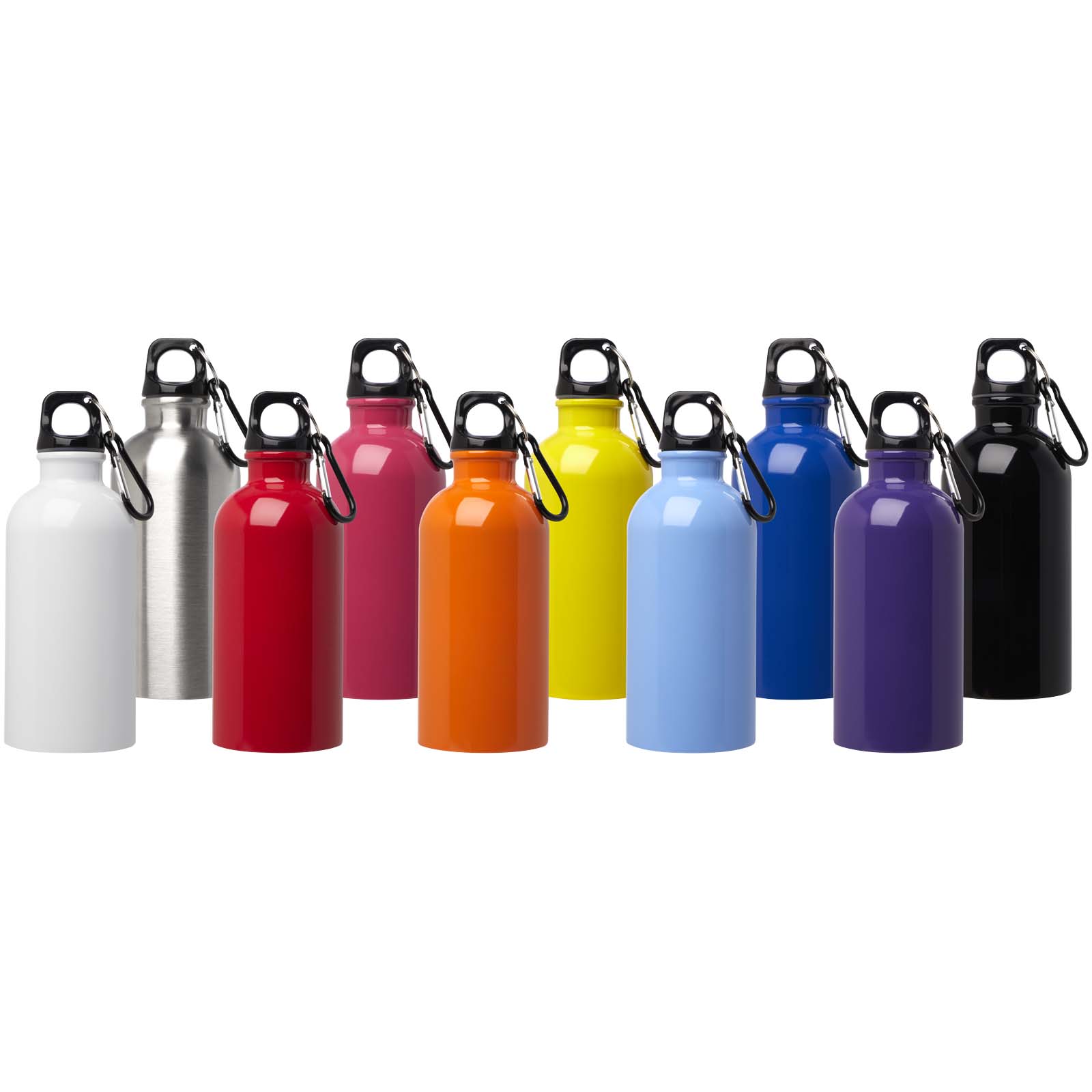 Bidón de 400 ml de acero inoxidable con certificado RCS con mosquetón Oregon