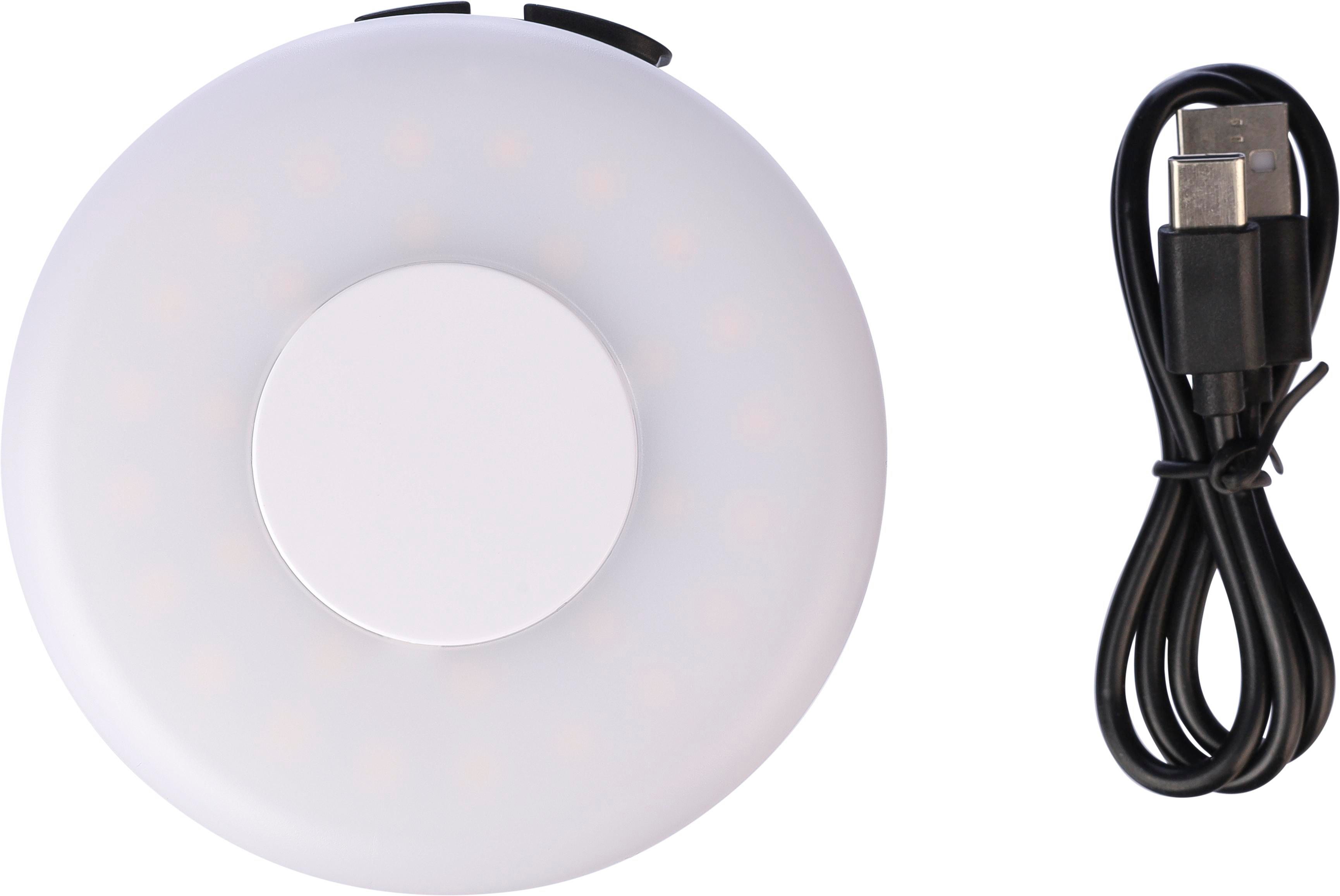 Luz recargable de ABS Hadrian
