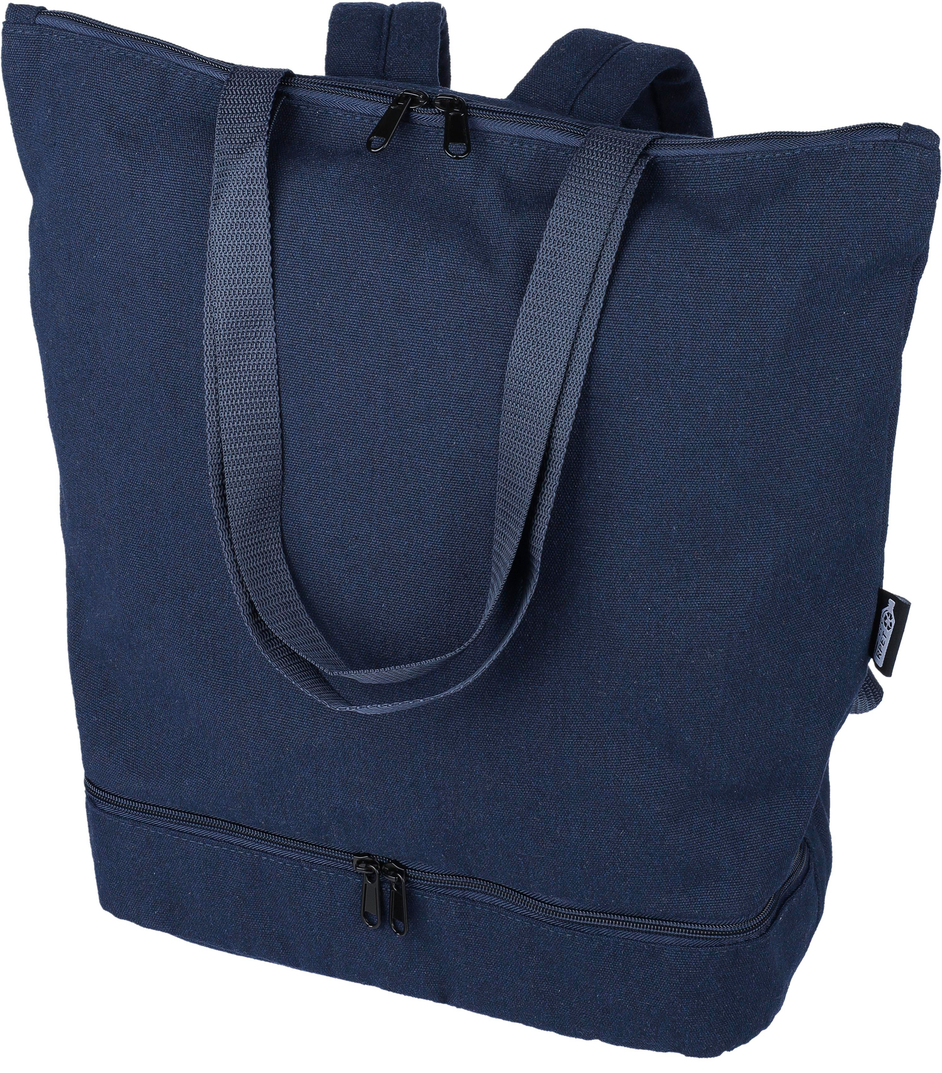 Mochila tote de polialgodón reciclado Osric