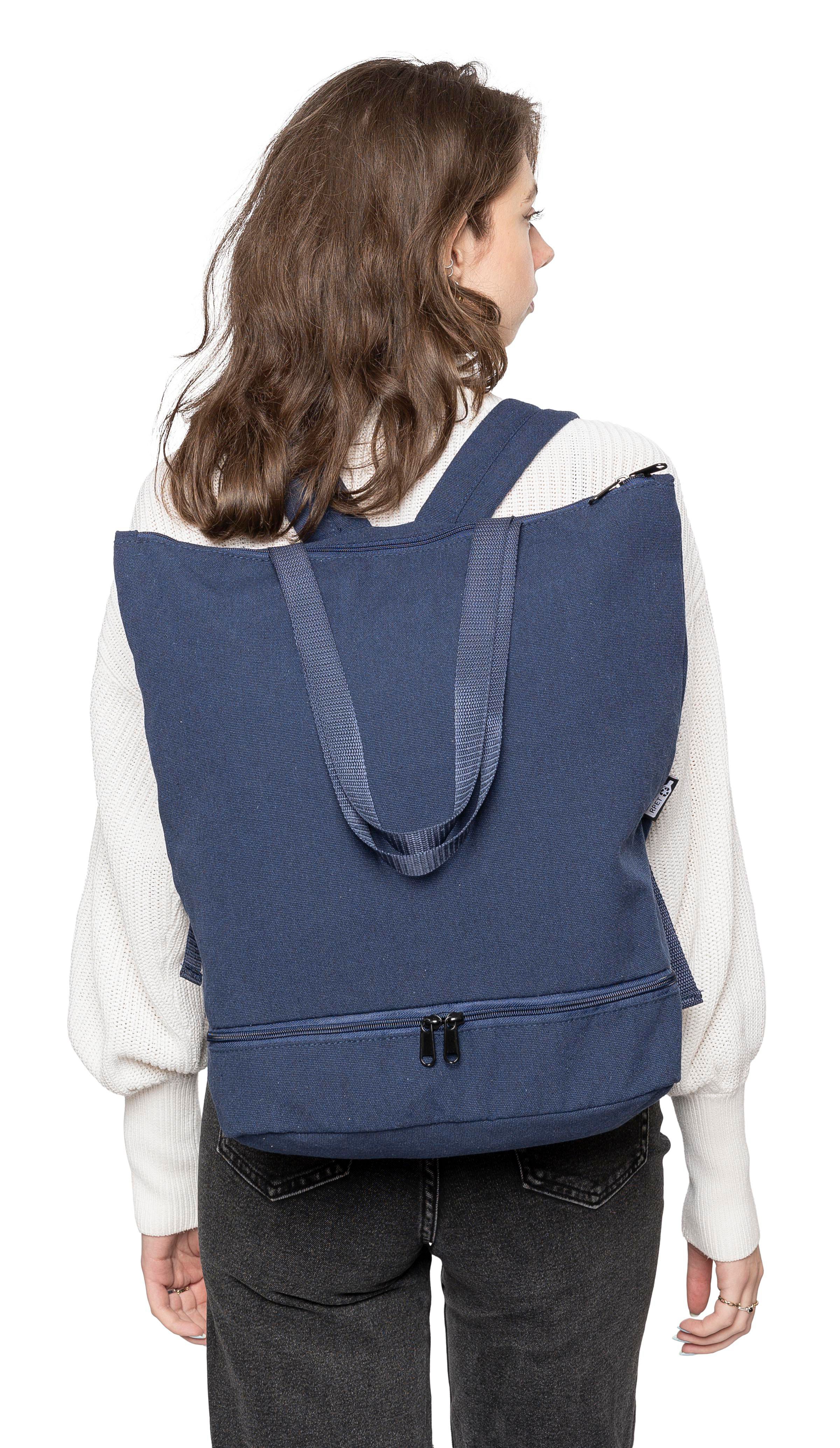 Mochila tote de polialgodón reciclado Osric