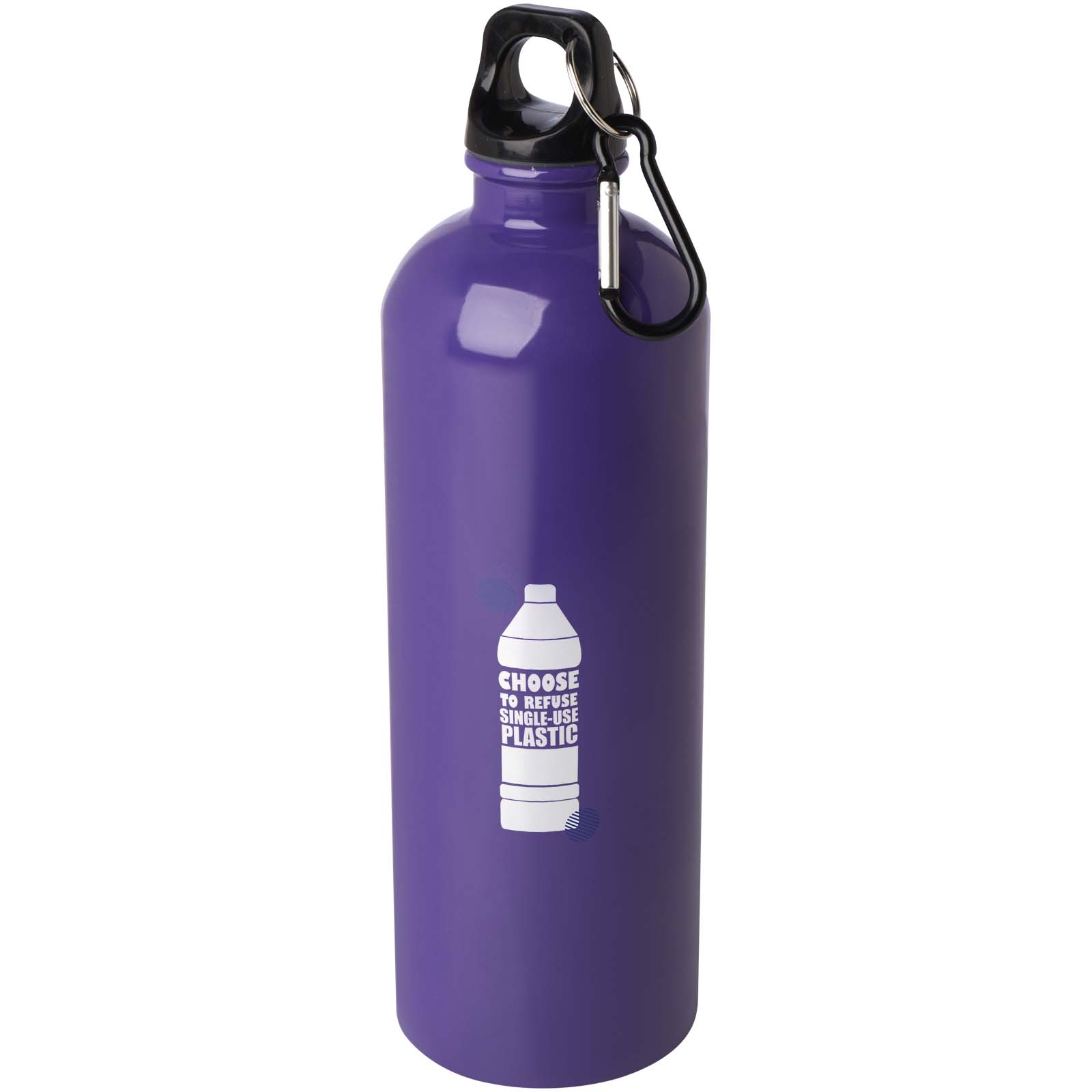 Bidón de 750 ml de acero inoxidable con certificado RCS con mosquetón Oregon