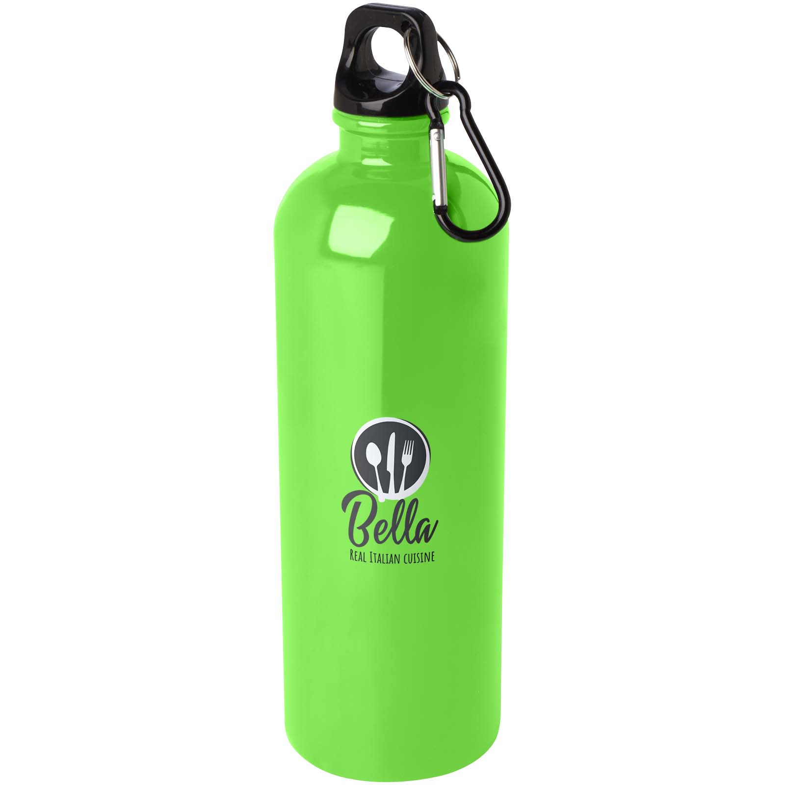 Bidón de 750 ml de acero inoxidable con certificado RCS con mosquetón Oregon